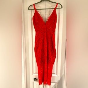 House of CB lace dress